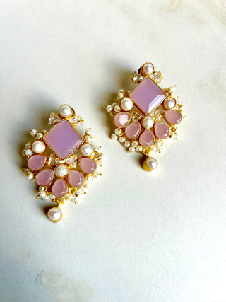 Asima Pink Earrings