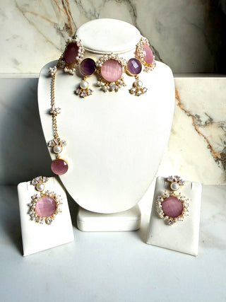 Lilac Crystal Set