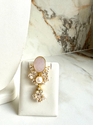Quartz Royale Pearl Bridal Jewellery Set