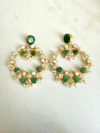 Rosabelle Green Luxe Earrings