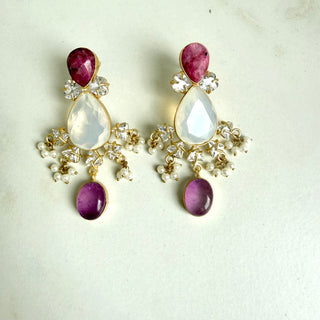 Classic Opalite  Earrings