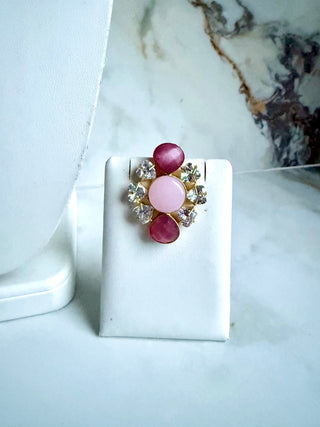 Pink Opal Gemstone Choker S