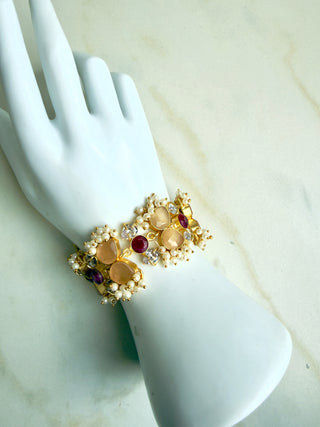 Mustard & Ruby Bracelet