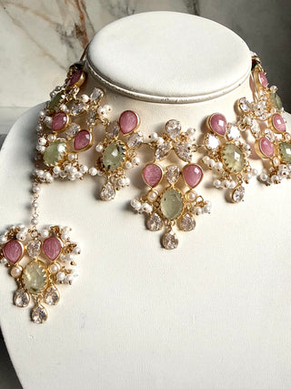 Rani Gulab Pink Choker