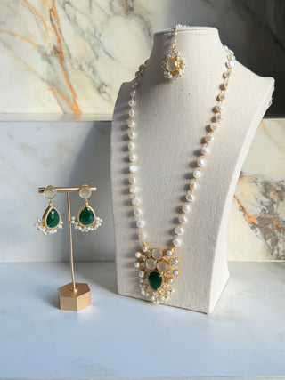 Emerald Green Mala Set