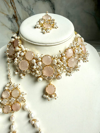 Gina Quartz Bridal Set