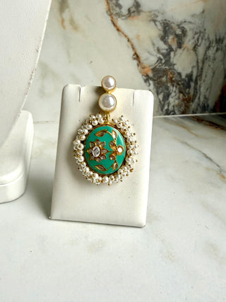 Meenkari Pearl Set