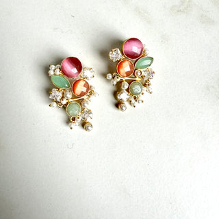 Multi Sona Kiran Earrings