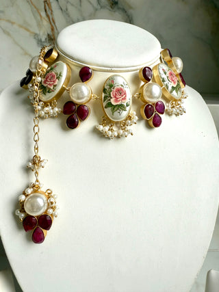 Ruby Flower Set