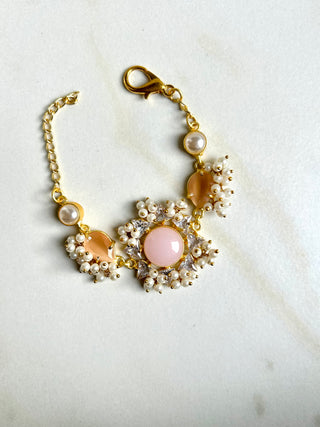 Hareem Pink & Soft Orange Bracelet