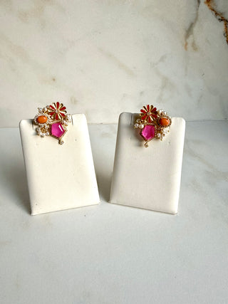 The Gulmohar Collection Orange & Red
