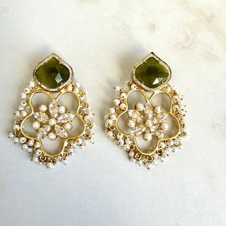 Aafreen Mehndi Bloom Earrings