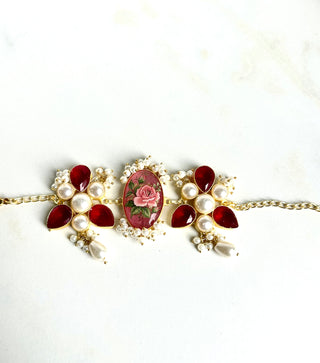 Rose Red Bracelet