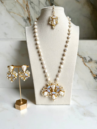Luxury Pearl Mala Set