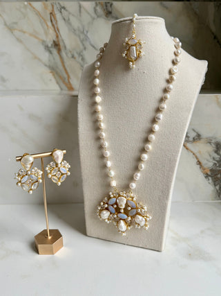 Luxury Pearl Mala Set
