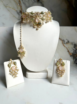 Rang Mahal Quartz Choker Set