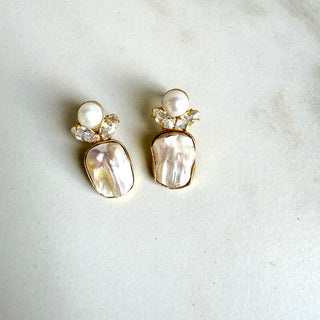 Baroque Pearl Earrings