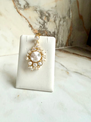 Pearl & Crystal Tika Set
