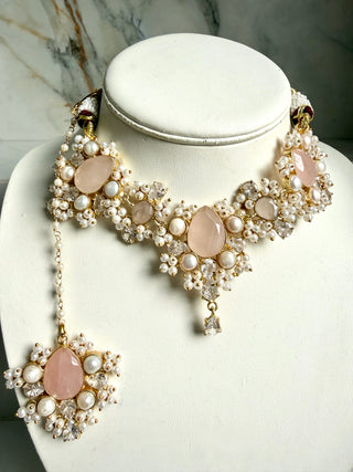 Quartz Pearl & Crystal Set
