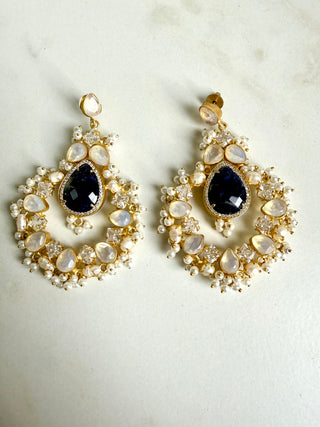 Ziya Statement Chandelier Earrings