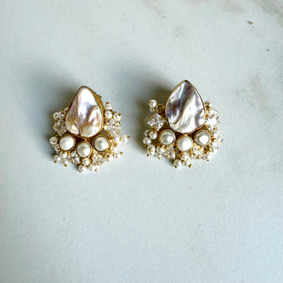 Baroque Pearl Studs