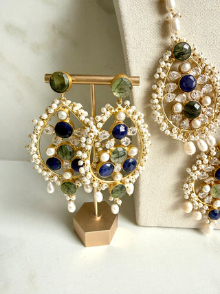 Gulbhaar Navy Mala Set