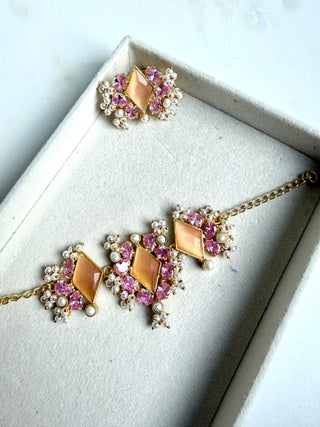 Royale Orange Bracelet & Ring Set