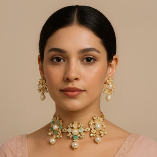 Pastel Royale Pearl Choker Set