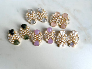 Noor Crystal Drop Eaarings