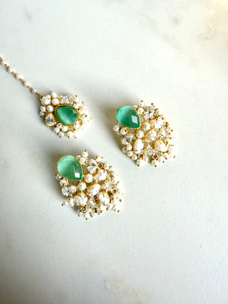 Mint Cluster Tika Set