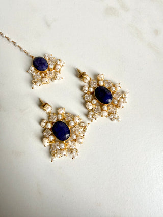 Dark Blue Tika Set