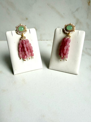 Blush Cascade Polki Drops