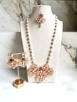 Pink Mala Set