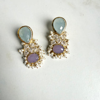 Rajwada Lilac Earrings
