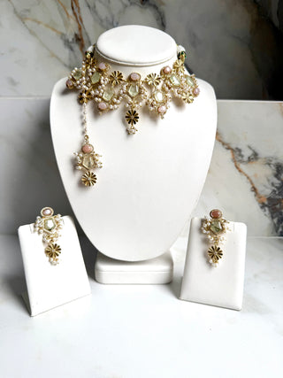 Gulnaar Prehnite Set