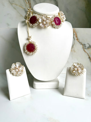 Red Flower Set