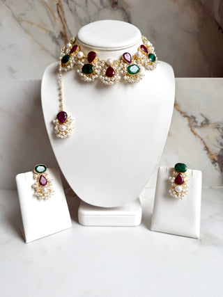 Ruby & Emerald Green Set