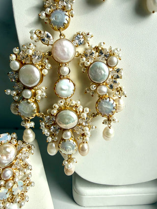 Pearl Bridal Set