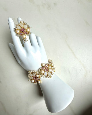 Mehrunsia Pink Bracelet Set