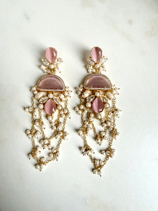 Jaal Pearl Cascade Earrings