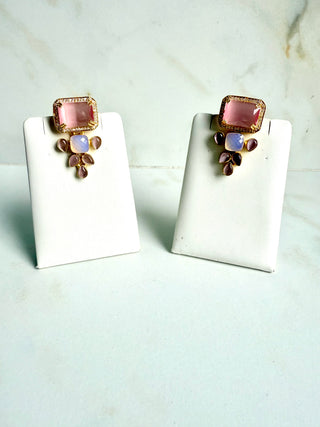 Amara Pink Earrings