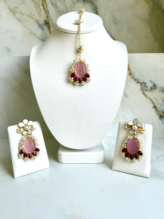 Powder Pink Tika Set