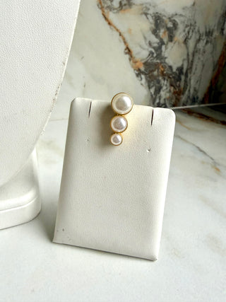 Gold &  Pearl Choker Set