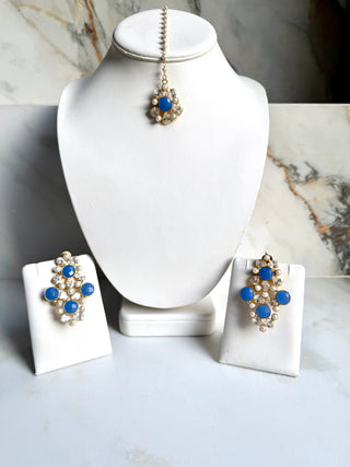 Royal Blue Tika Set