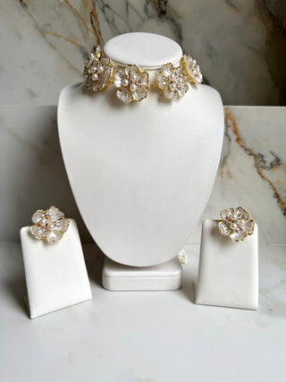 Flower Pearl Set