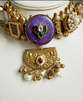 Heeraa Purple Set