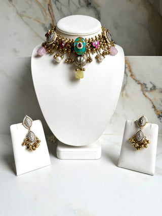 Heera Turquoise Set