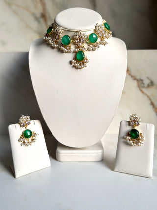 Green Crystal Set