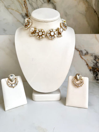 Mother Of Pearl Polki Set
