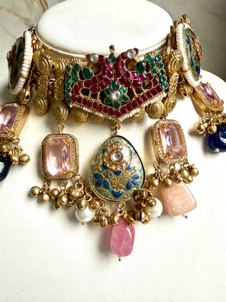 Heeraa Choker Set